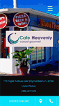 Mobile Screenshot of cafeheavenly.com